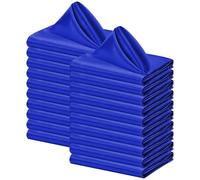 Servilletas De Tela 60PCS 30X30CM Satin Napkins Soft Dinner Square For Party Christmas Wedding Decoration Retro Napkin(Color2)