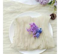 Servilletas de tela de algodón, Cotton Cloth Napkins,Cloth Napkins,20pcs Napkins Cotton Linen Napkins Tea Towel for Everyday Use Wedding Table Decor(Beige)