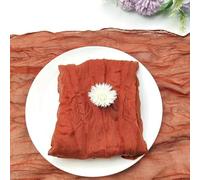Servilletas de tela de algodón, Cotton Cloth Napkins,Cloth Napkins,20pcs Napkins Cotton Linen Napkins Tea Towel for Everyday Use Wedding Table Decor(Rust Red)