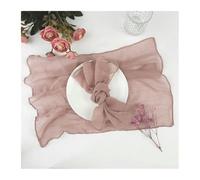 Servilletas de tela de algodón, Cotton Cloth Napkins,Cloth Napkins,30PCS Cheesecloth Napkins Wrinkled Rustic Gauze Dinner Napkins Soft Cotton Cloth Napkins For Dinner Cocktail Napkins(Dirty Pink)