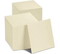Servilletas desechables para almuerzo, papel crema, [paquete de 200] 13 x 13 pulgadas, servilletas acolchadas de 2 capas para bodas, recepción, cenas, fiestas o eventos