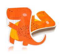 Servilletas Dino,20 Piezas Dinosaurs Shaped Napkin,Dinosaurio Party y Cumpleaños Infantiles,Decoración de Mesa,Servilletas de Dinosaurio para Niño y Niña-33 * 33 cm