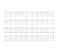 Servilletas doradas Servilletas desechables con sensación de lino con adornos dorados para cenas, recepciones de bodas, 40 servilletas de papel de oro blanco