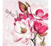 Servilletas florales Magdalena de 20 unidades, 13 x 13 unidades, servilletas de papel florales, servilletas de papel decorativas, servilletas de papel, decoupage, servilletas de papel para el día de la madre, servilletas bonitas de flores