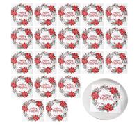 Servilletas impresas navideñas, servilletas de mesa | Decoraciones de mesa Papel de seda con temática navideña,Servilletas de papel con motivos navideños para fiestas temáticas navideñas, decoraciones