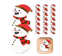 Servilletas impresas navideñas,servilletas para cena,Toalla de papel impresa de muñeco de nieve de Navidad - Servilletas de papel de diseño navideño para temáticas navideñas, decoraciones