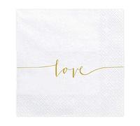 Servilletas Love, 33 x 33 cm, 1 paquete (20 piezas) SP33-22
