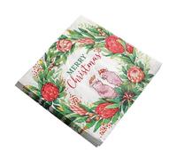 Servilletas navideñas - Servilletas para fiestas navideñas, servilletas de Navidad, servilletas de cóctel, servilletas de mano festivas, servilletas de fiesta navideñas, papel de Navidad