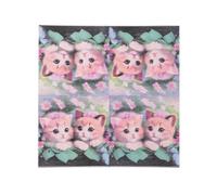 Servilletas Papel Gato Hoja Verde Servilletas Decoupage Decoradas Papel Higienico Desechables Toilet Paper Cumpleaños Cocktail 2 Capas Paper Towels Bodas Fiesta Jardín 20 Paquetes(33x33cm）