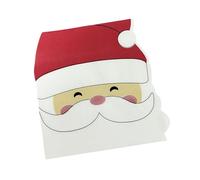 Servilletas Papel Papá Noel Blanca Servilletas Decoupage Decoradas Papel Higienico Desechables Toilet Paper Cumpleaños Cocktail 2 Capas Paper Towels Bodas Fiesta Jardín 20 Paquetes(33x33cm）