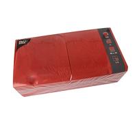 Servilletas Papstar Rojas 40 X 40CM 250 Piezas