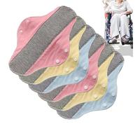 Servilletas Sanitarias Reutilizables - 6 Uds. Vendaje Reutilizable, Servilletas Sanitarias Bodyform, Pantalones Menstruales Para Cuidado Urinario Recuperación Posparto Diariamente Hogar Interior Viaje
