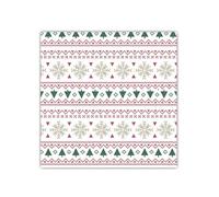 Servilletas similares a la tela, 40 x 40 cm, 25 unidades con motivos navideños, Airlaid extremadamente absorbentes, servilletas de mesa desechables para doblar, servilletas de papel para Navidad,