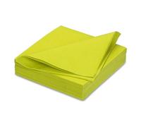 Servilletas similares a la tela, 40 x 40 cm, 25 unidades, selección de colores, absorbentes, servilletas de mesa desechables para doblar, servilletas de papel monocromáticas para bodas, cumpleaños,