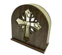 Servilletero artístico de madera con delicado entramado, soporte para de cocina, para encimera de cocina, servilletero tradicional