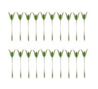 Servilletero con Tallo De Flor, 10/20/30 Paquetes De Servilleteros De Rosas, Herramienta De Anillo De Servilletas De Flores De Origami For Plegado De Rosas, Decoración Creativa De Mesa(20PCS)