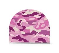 Servilletero de acrílico, 1 paquete con capacidad para 50-60 servilletas, diseño en forma de U, servilleta para baño y mesita de noche, fácil de limpiar, color morado lavanda