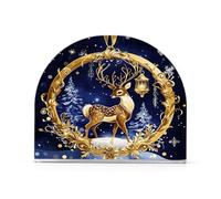 Servilletero de ensueño con ambiente navideño para mesa, cocina, decoración de papel acrílico, servilleteros para comedor, interior, exterior, fiesta, vacaciones, accesorios
