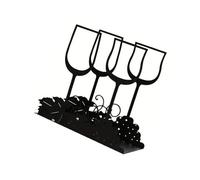 Servilletero de hierro multiusos para organizar el hogar, centro de mesa de comedor, elegante decoración de mesa de comedor
