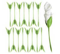 Servilletero de hoja de 15 piezas, servilletero con anillo servilleta, servilletero con flores de origami, servilletero con forma de flor, apto para restaurantes, casas, banquetes
