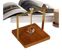 Servilletero de madera, dispensador vertical de pie, almacenamiento de servilletas de papel decorativo para mesa, accesorio de cocina o baño, centro de mesa estilo granja para encimera de comedor