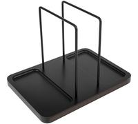 Servilletero de mesa fácil de usar giratorio con sal y pimienta Caddy multifuncional de pie dispensador de servilletas para encimera de cocina y mesa de comedor