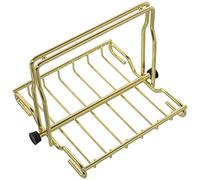 Servilletero de Metal en Dorado 21x18x15cm