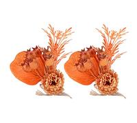 Servilletero Servilletero Innovador Simulación Decorativa Flor Servilleta Hebilla para Boda Fiesta de Cumpleaños Decoraciones de Mesa Flor Artificial Cuerda de Cáñamo Material 2 (Hojas Flores)