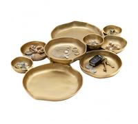 Serving Bowls - Decorative 9-Compartment Snack Plate | Charcuterie Tray for Nuts, Fruits, Candy, Chips with Elegant Design for Meals, Appetizers Dining Room, Parties Home Use