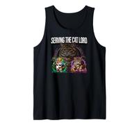Serving The Cat Lord Funny Feline Royal Master Design Camiseta sin Mangas