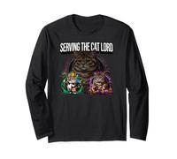 Serving The Cat Lord Funny Feline Royal Master Design Manga Larga