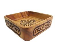 Serving Tray, Wood Trays, Square Dessert Plate, Wooden Trays Serving Platters, Square Wooden Tray For Snack Coffee Tea Breakfast Food Fruit Drink Party Table Counter Cabinet