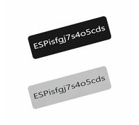 SERVIVANT ● Pack 2 Uds. ● Placa Identificativa para Drones ● Placas para Dron CUMPLEN normativa EASA ● Tamaño Personalizados para Todos los Modelos de drone (Kit 2 Placas Operador) - Aluminio