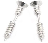 SERVIZIO: se hai domande su questi orecchini a bottone, contattaci via e-mail e ti risponderemo entro 24 ore. Si il prodotto presenta difetti di qualità, offriamo una garanzia di rimborso di 30 giorni