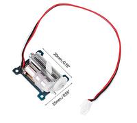 Servo actuador lineal microdigital Servo de 1,5 g para dirección analógica Servo Cargando engranajes lineales Goteck Servo para aviones de vuelo Ultra Micro 3D (entrega aleatoria izquierda y derecha)