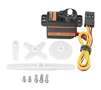 Servo analógico EMAX ES08AII de alta sensibilidad, servo para modelos RC con par de bloqueo de 1,8 kg/cm, diseño ligero y a prueba de golpes, cable de 23 cm para drones