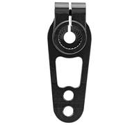 Servo Brazo RC, 25T Servo Brazo del Engranaje de dirección Servo Brazo Servidor del Brazo de dirección Brazo de Servo para 1/8 1/10 RC Coche Compatible con TRX4 RC Car(Negro)