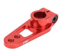 Servo Brazo RC, 25T Servo Brazo del Engranaje de dirección Servo Brazo Servidor del Brazo de dirección para 1/8 1/10 RC Coche Compatible con TRX4 RC Car(Rojo) Accesorios para Modelos de Coches