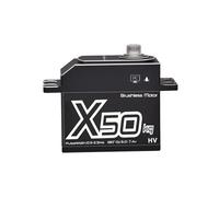 Servo de alto torque programable sin escobillas, 50KG, resistente al agua, alto voltaje, motorreductor totalmente metálico adecuado for 1/8 1/10