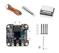 Servo42C V1.0 Stepper Motor Driver para nema17 con rango de entrada de 7 V-28 V 14 bits magnético codificador e interfaz de visualización a bordo