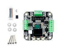 SERVO42D Controlador paso a paso de bucle cerrado para motores NEMA17 con codificador magnético de línea 16384 de grado industrial integrado (motor (placa base (RS485))