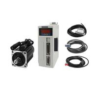 Servomotor AC 80ST-M02430 220V 2.39NM 3000RPM 0.75KW servomotor monofásico ac Drive con cable protector Modbus RS485