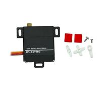 Servomotor digital DS239MG de metal para helicópteros y modelos de ala fija que ofrece durabilidad y uso prolongado