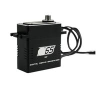 Servomotor H65 de acero 65 kg y 8,4 V, apto for coches, vehículos, aviones robots a control remoto(360 Degree)