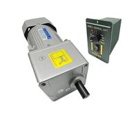 Servomotor, Motor Micro AC de 6W-90W, controlador de velocidad de avance y marcha atrás, 50/60hz, 5RPM-1350RPM for máquina de embalaje CNC(40W Kit,260rpm-(Ratio 1to5))