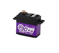 Servomotor sin escobillas, servo digital con engranaje de metal, 17g, 20kg, 30kg, adecuado for 144001 12428 RC 1/8 1/10 1/14(30kg Servo PU)