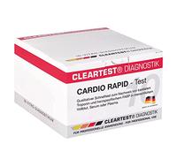 Servoprax 119729.1 Cleartest Cardio Rapid - Kit de pruebas para diagnóstico de infarto (10 unidades)