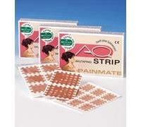 Servoprax S8 ATC2 - Vendaje cruzado para puntos de acupuntura (20 x 6 bandas, 4 x 3 cm), color carne