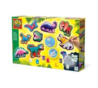 SES 01292 Fundición y Pintura de fantasía de Dinosaurio