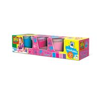SES 304 Fingerfarbe Girly fingerpaint, Multicolor, 4 Count (Pa (Importación USA)